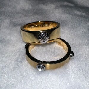 Henri Bendel Miss Stack Ring Gold